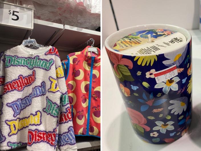 Discounted merchandise at the Disney Outlet in Elizabeth, New Jersey.