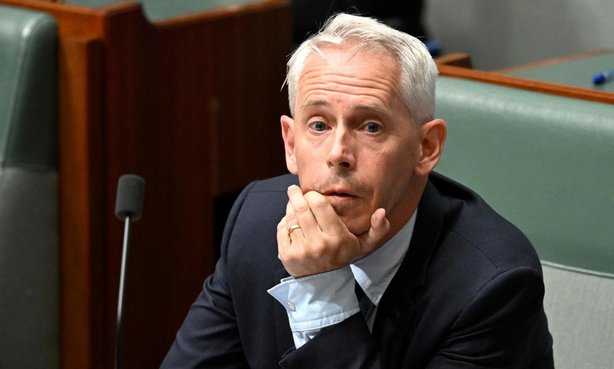 <span>The immigration minister, Andrew Giles, declined to intervene by granting NZYQ a visa, a move which would have shut down the high court challenge.</span><span>Photograph: Lukas Coch/AAP</span>