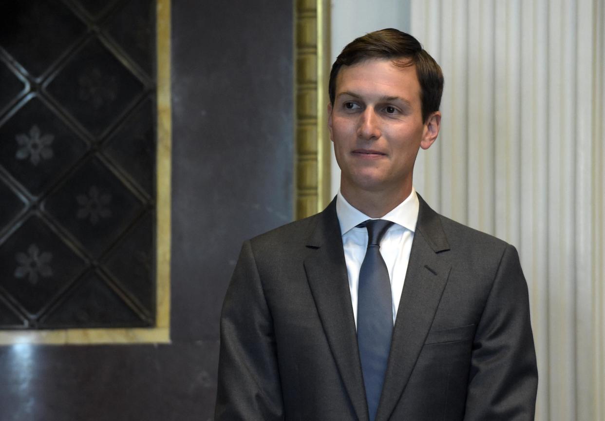 White House senior adviser Jared Kushner: AP