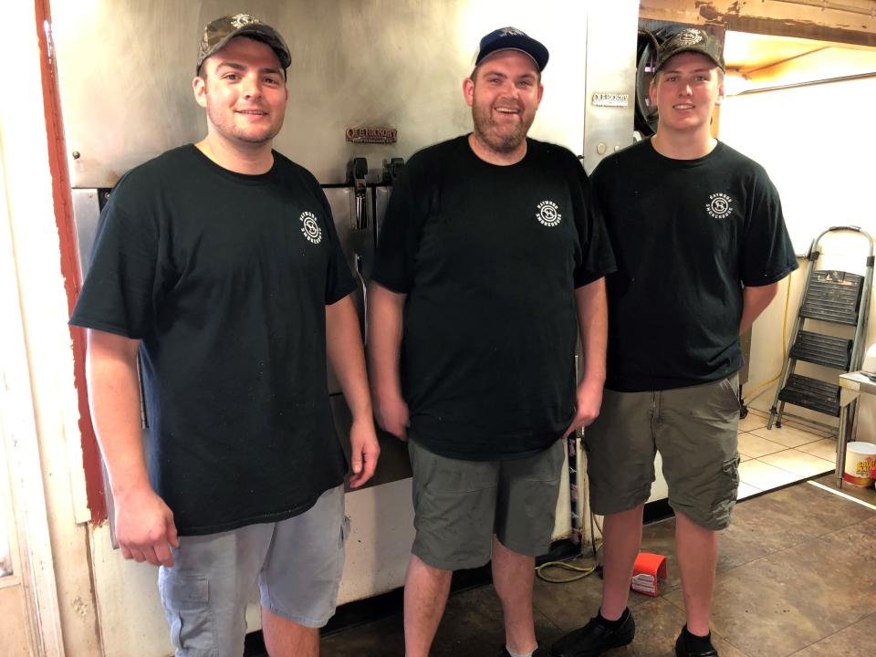 Will, Wyatt and R.J. Beasley are brothers who are carrying on the family business, Haywood Smokehouse, founded by their parents Joe and Brenda Beasley.
