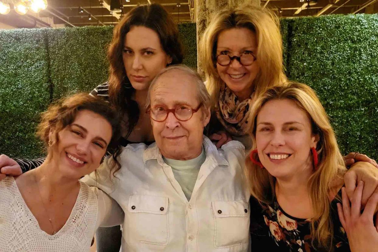 <p>Chevy Chase Instagram</p> Chevy Chase and Jayni Chase with their children: Cydney, Caley and Emily.