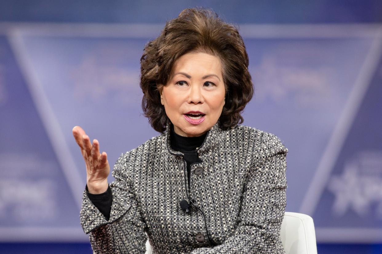 <p>Trump cabinet member Elaine Chao may have violated ethics law, inspector general says</p> (Photo by Samuel Corum/Getty Images)