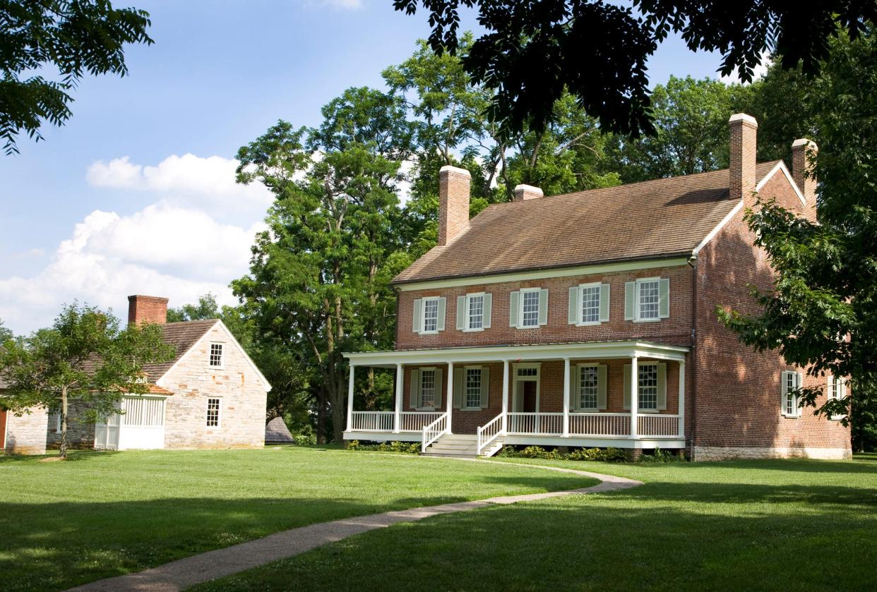 The exterior of historic Locust Grove, in Louisville. Courtesy photo