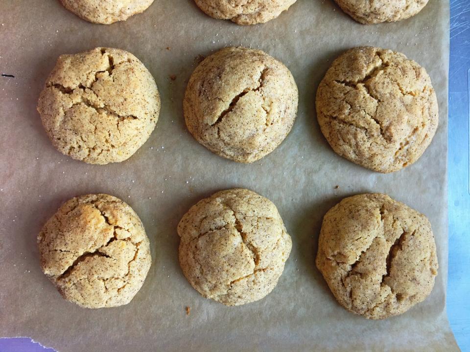 Pumpkin Chai Snickerdoodles