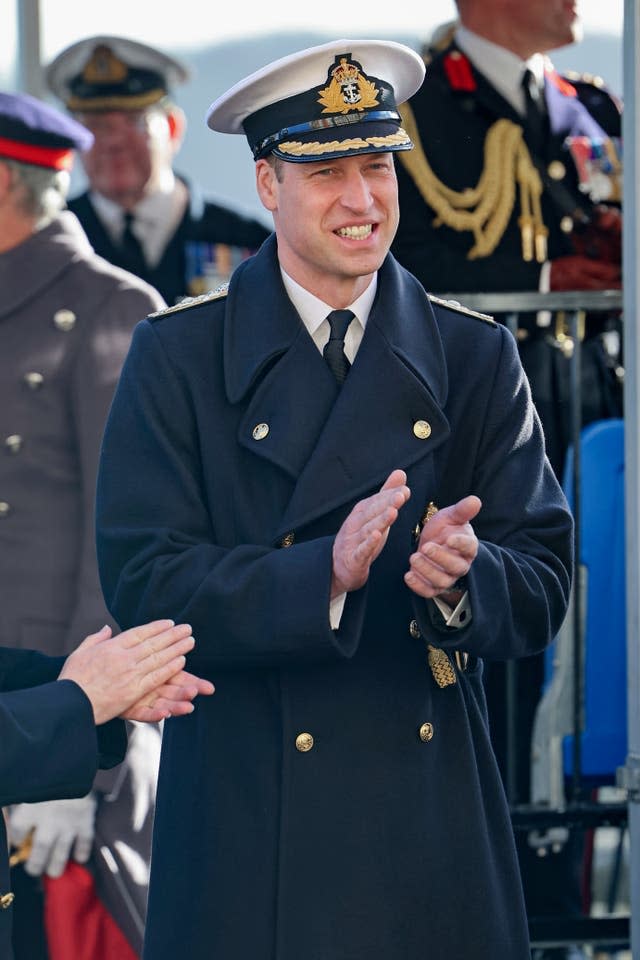 William was representing the King at the event (Chris Jackson/PA)