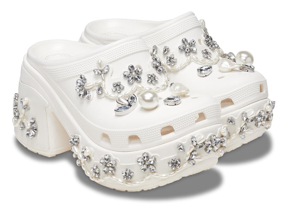 Simone x Crocs Siren Clog in White