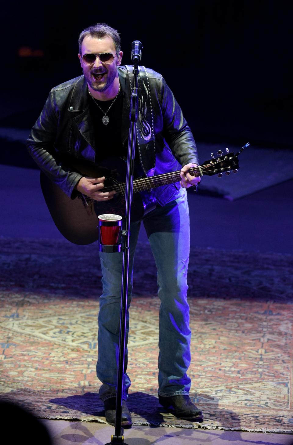 Eric Church performs at Red Rocks Amphitheatre in Morrison, Colo. on Tuesday, Aug. 9, 2016. 