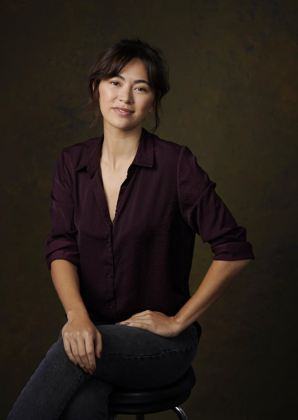 Actor Jessica Henwick poses for a portrait to promote the film "Glass Onion: A Knives Out Mystery" on Thursday, Dec. 8, 2022, in Los Angeles. (AP Photo/Chris Pizzello)