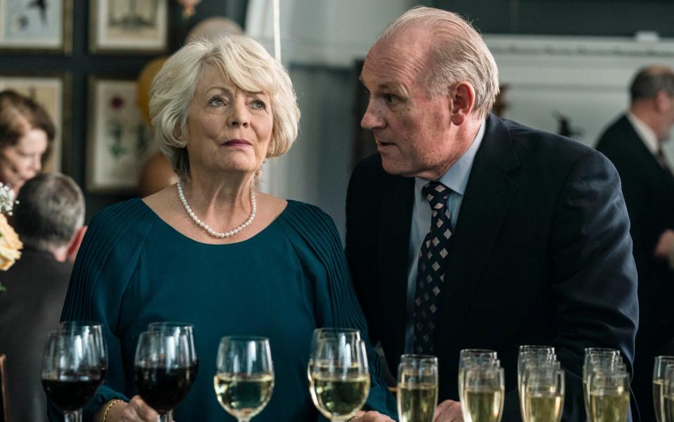 One story punches through: Alison Steadman as Gail and Peter Davidson as Henry - Gary Moyes