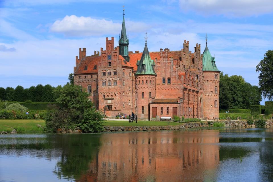 Edgeskov Castle and its rose gardens are an unimissable sight near Odense (Getty Images)