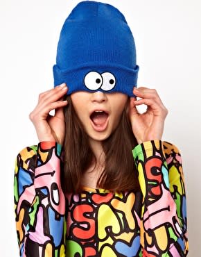 Lazy Oaf Eyeball Beanie Hat