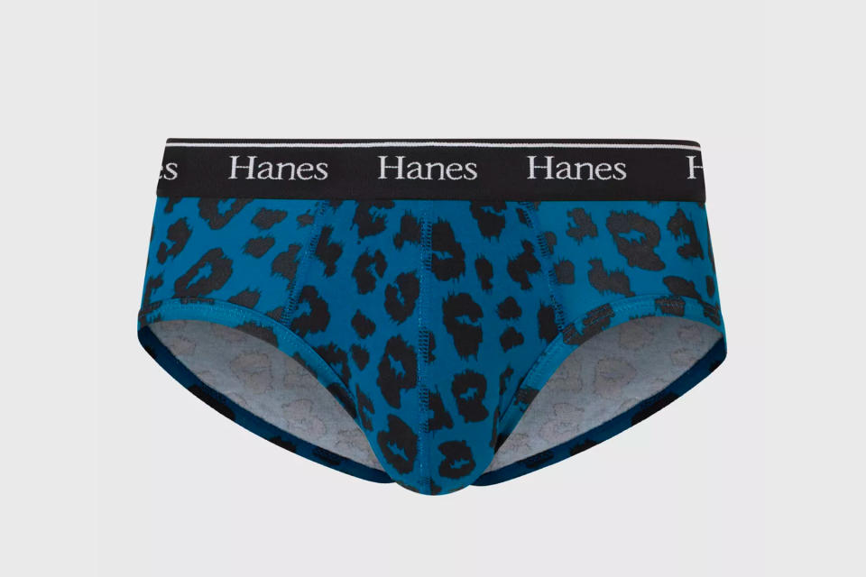 Hanes Premium Leopard Print Briefs