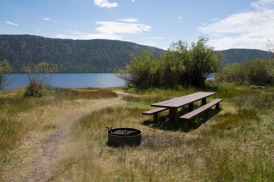 Twin Creeks Picnic Area is a Day Use Picnic site at Fish Lake on the Fishlake National Forest