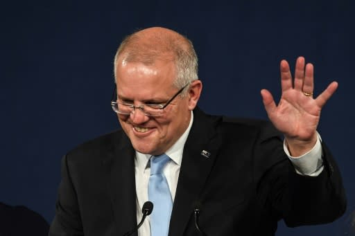 Some awed Australian pundits have declared Prime Minister Scott Morrison a campaigning 'legend'