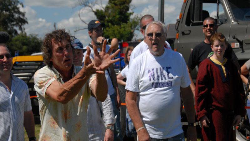 a person catching an egg at the competition