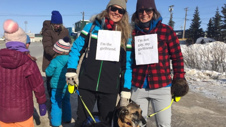 More than 100 people attend Inuvik, N.W.T.'s first Pride parade