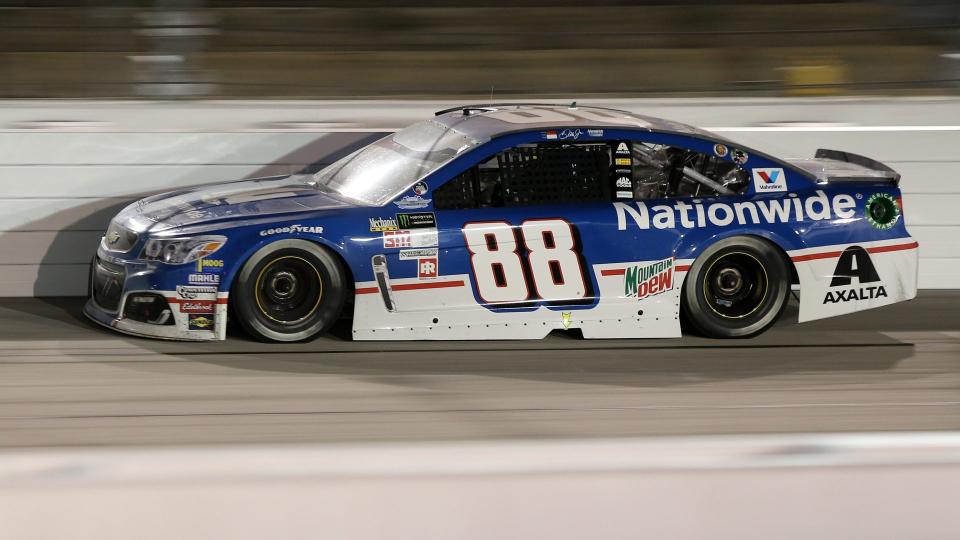 No. 88 Chevrolet had two unsecured lug nuts on its right rear after the Southern 500.