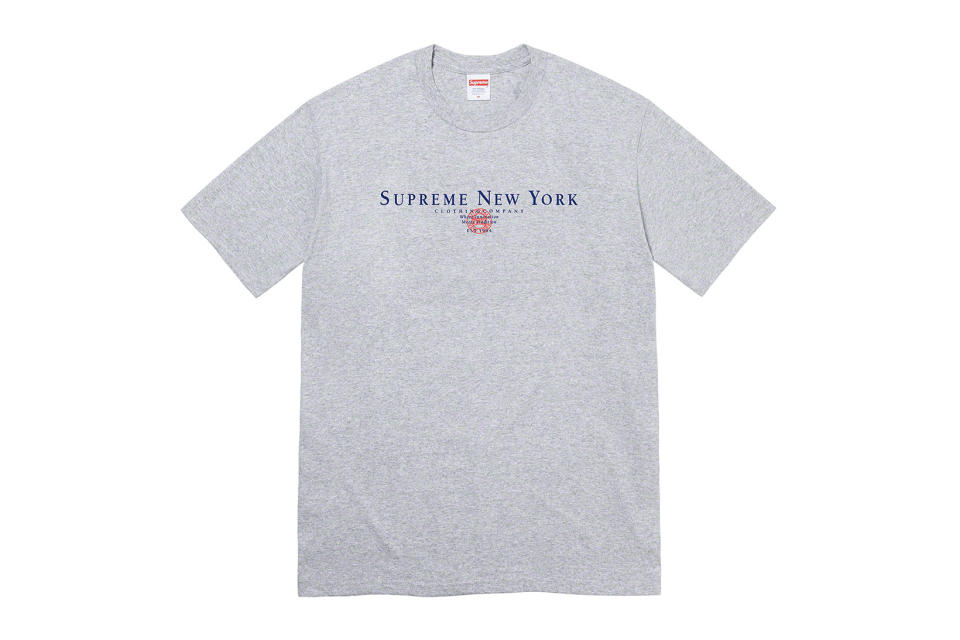 Supreme Fall Tees Shirts Collection Images Release Date Info