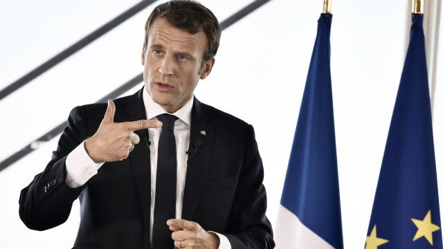 French President Emmanuel Macron is travelling to the hurricane-hit areas on Tuesday