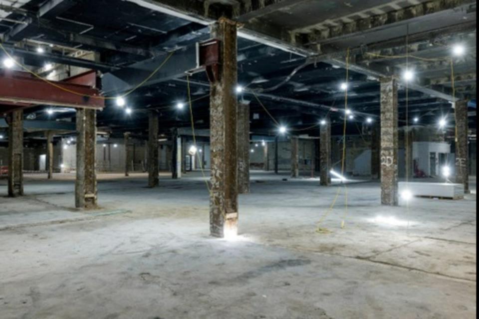 A basement area at Ikea’s huge renovation project at its new Oxford Street store (Ikea)