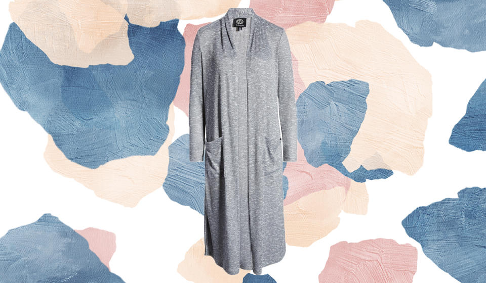 Long cardigans are infinitely more dramatic than their cropped counterparts. (Photo: Nordstrom)