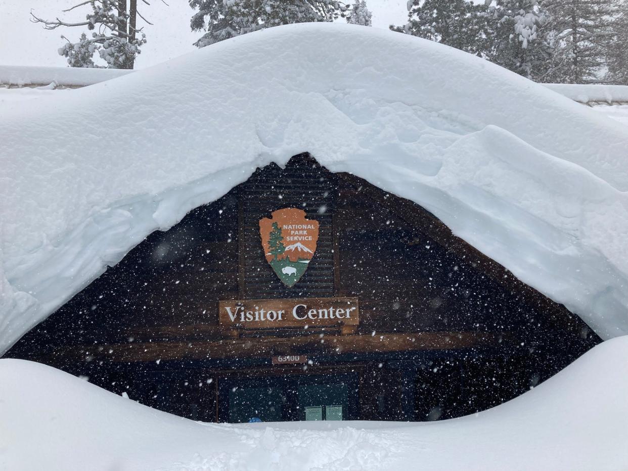 Sequoia National Park visitor center.