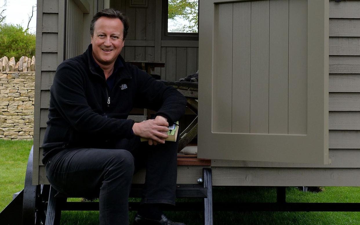 Lord Cameron in Chipping Norton, where he has lived in the area for more than two decades