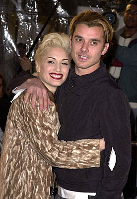 Gwen Stefani and Gavin Rossdale at the Mann National Theater premiere of Dreamworks' The Mexican