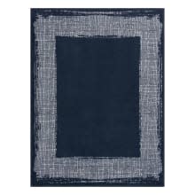 Product image of Laguna Addle Geometric Rectangle Blue Area Rug