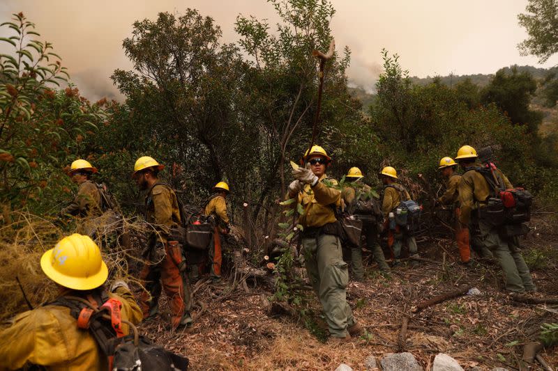 Wildfires continues in California