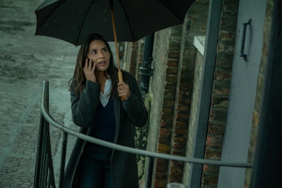 Olivia Munn plays Monica Reed on The Rook. (PHOTO: HBO)