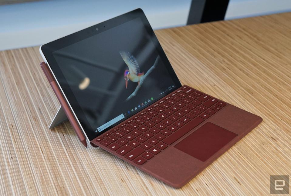 > Surface Go is Microsoft's big bet on a tiny-computer future