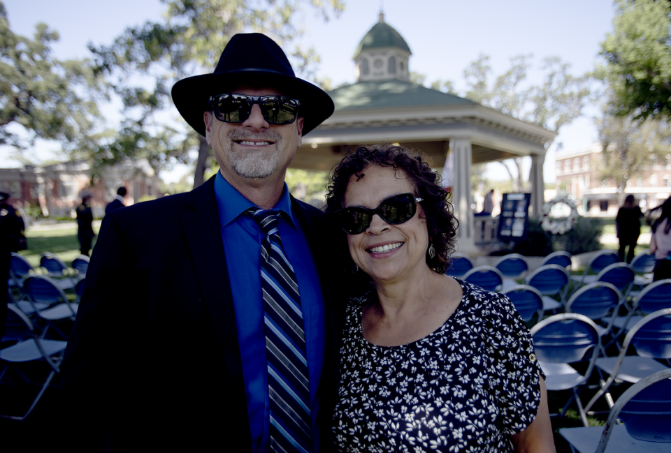 Paul and Teri Sisemore attended the Peace Officers’ Memorial at the Paso Robles Downtown City Park on Wednesday, May 17, 2023.