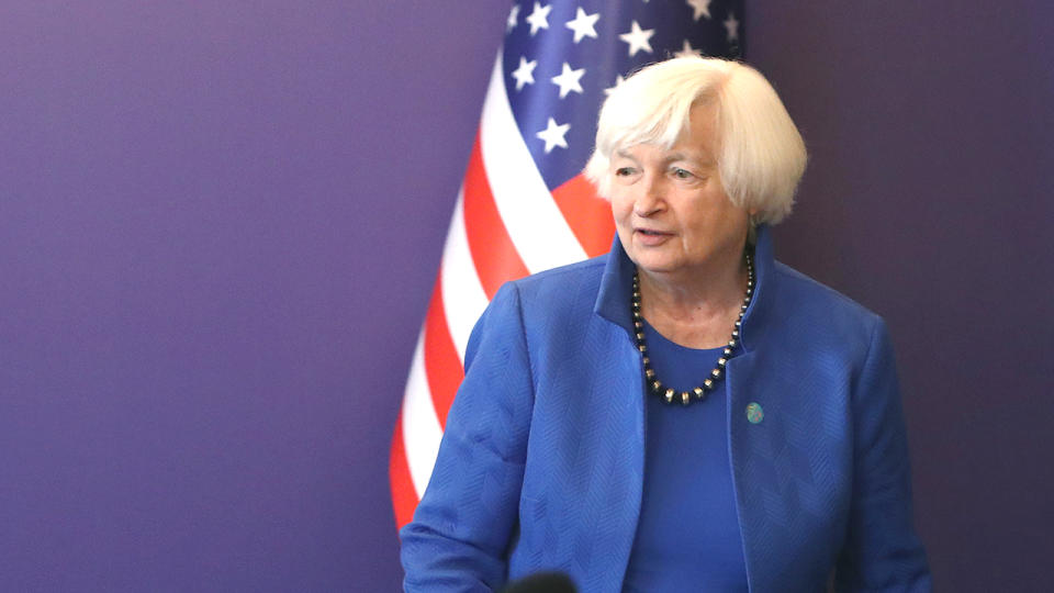 Janet Yellen, zgornja meja dolga ZDA, Ministrstvo za finance