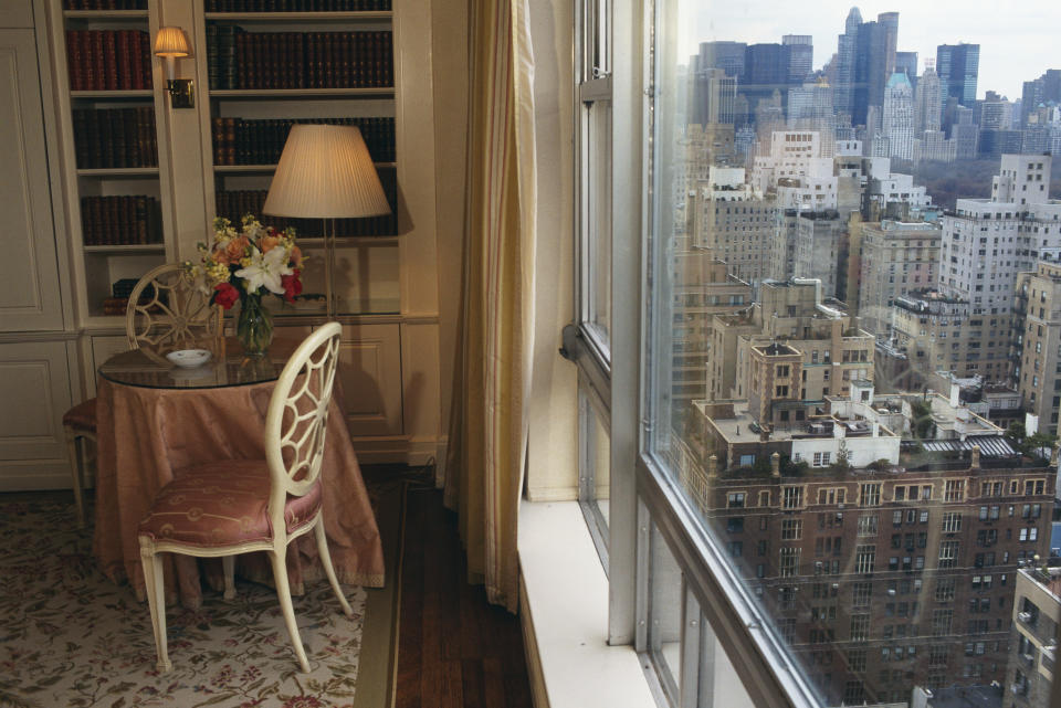 New York City from Carlyle Hotel Room Window (Photo by mark peterson/Corbis via Getty Images)