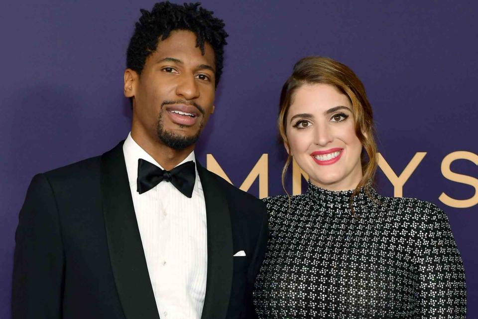 <p>Matt Winkelmeyer/Getty</p> Jon Batiste and Suleika Jaouad in Los Angeles in September 2019