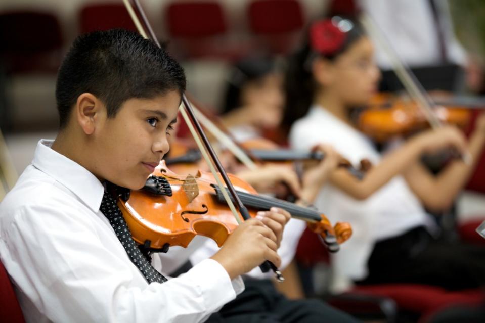 Learning to play an instrument can enhance memory performance. Getty Images