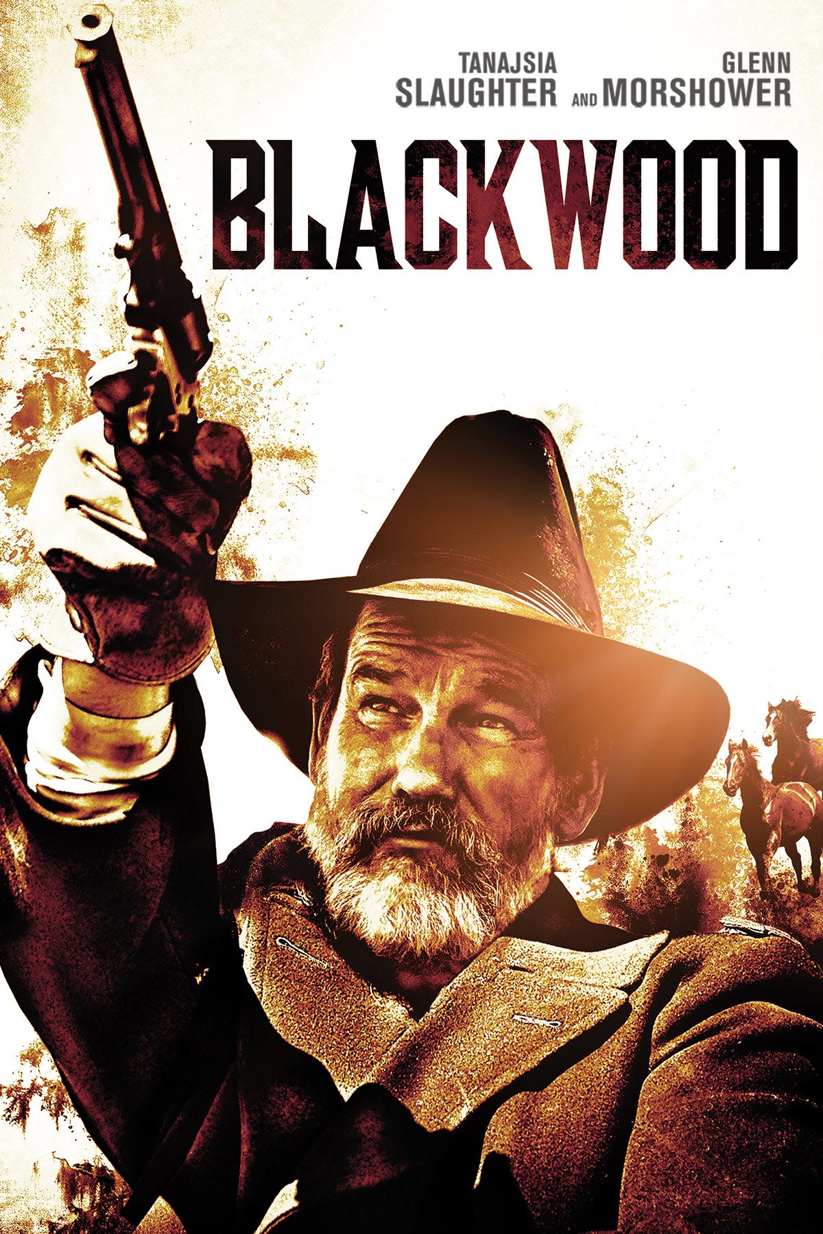 A poster for Chris Canfield's movie "Black Wood," which was shot entirely in South Dakota.