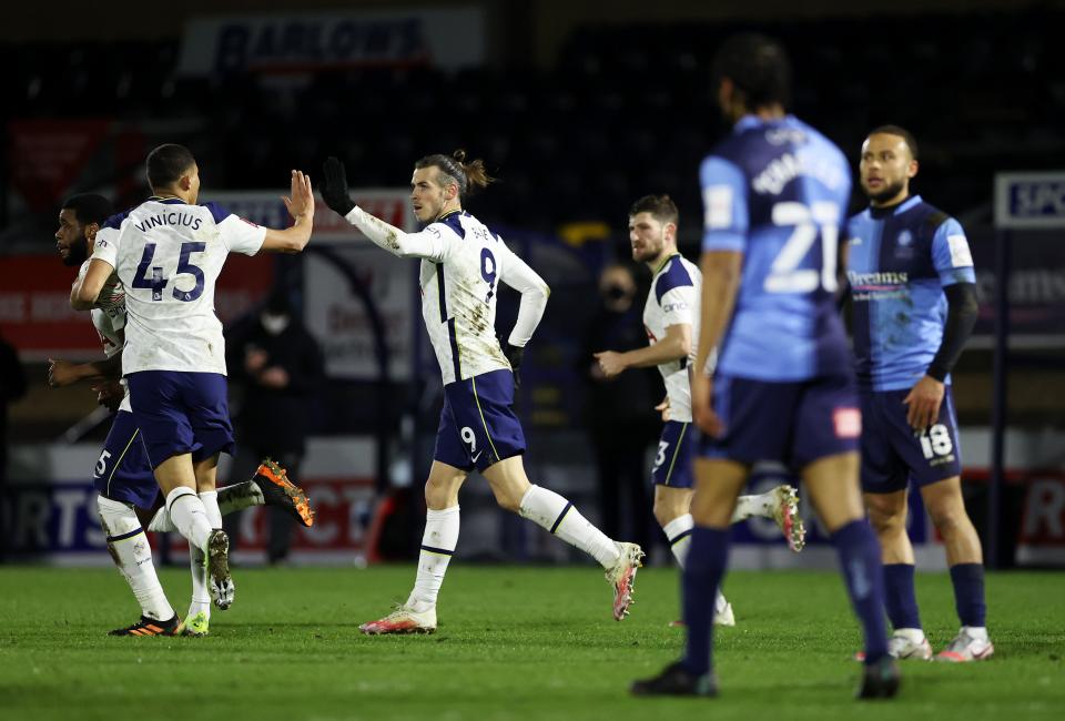 Bale was influential at Adams ParkThe FA via Getty Images