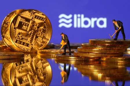 FILE PHOTO: Libra logo in illustration picture