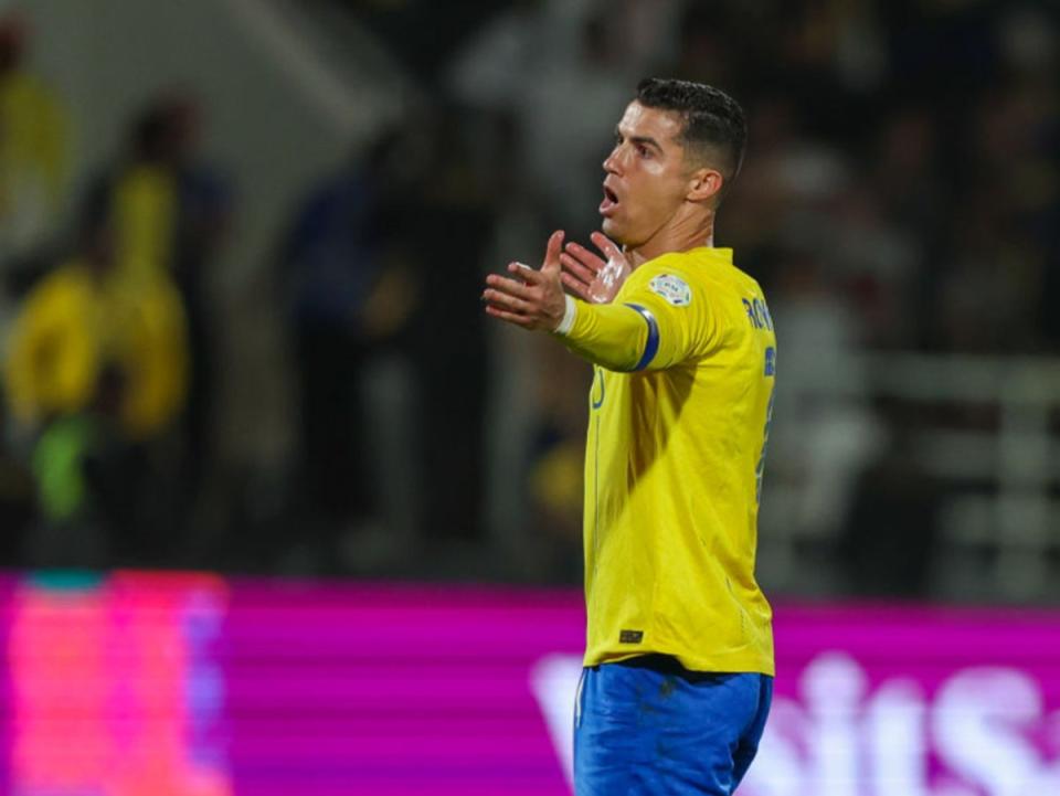 Ronaldo will miss Al Nassr’s match against Al-Hazm (Getty Images)