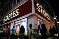 <p>No. 16: Staples (Reuters) </p>