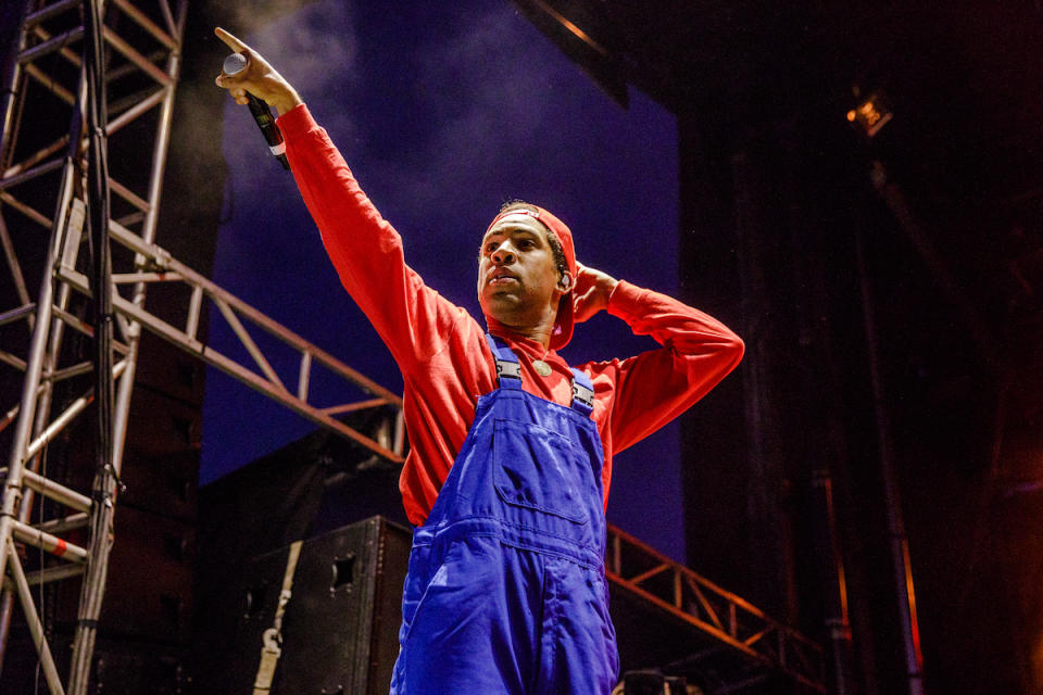 <p>NEW ORLEANS, LA – OCTOBER 28: SuperDuperKyle performs during the 2017 Voodoo Music + Arts Experience at City Park on October 28, 2017 in New Orleans, Louisiana. (Photo by Josh Brasted/WireImage) </p>