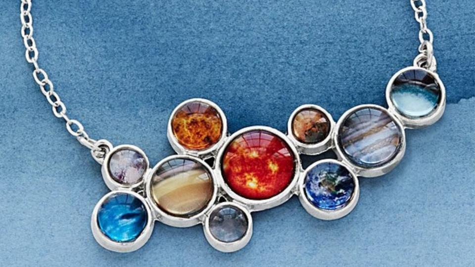 Best gifts for nerds 2019: Solar System Necklace