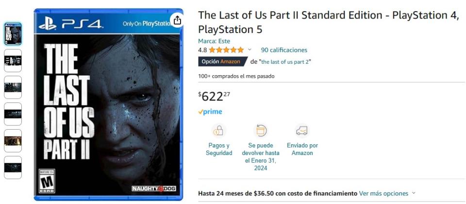 Ahorra y disfruta The Last of Us: Part II Remastered pagando menos