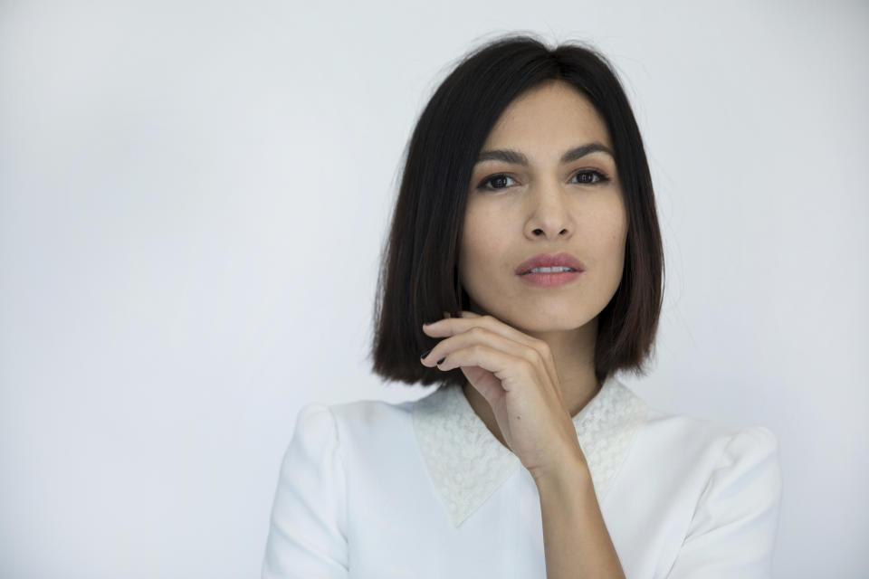 FILE - Elodie Yung poses for a portrait in New York on Aug. 1, 2017. Yung stars in the new series "The Cleaning Lady," premiering midseason on Fox. (Photo by Amy Sussman/Invision/AP, File)