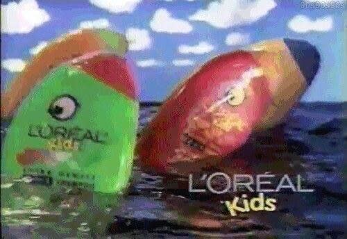 lo'real kids shampoo commercial