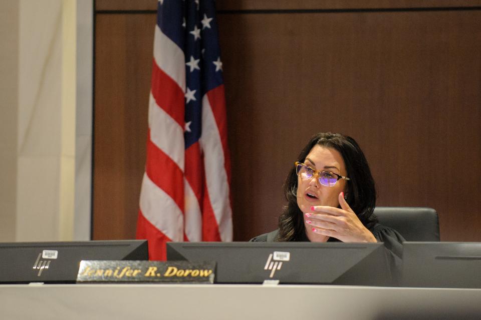 Waukesha County Circuit Court Judge Jennifer Dorow said Friday, June 30, that she crafted a sentence combining prison, extended supervision and probation for Khalil Perry in a fashion that punishes him for his conduct, protects the community and recognizes that he was 14 when he carjacked and kidnapped an 87-year-old woman outside the Waukesha Public Library in November 2021.