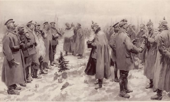 Illustrated London News - Christmas Truce 1914