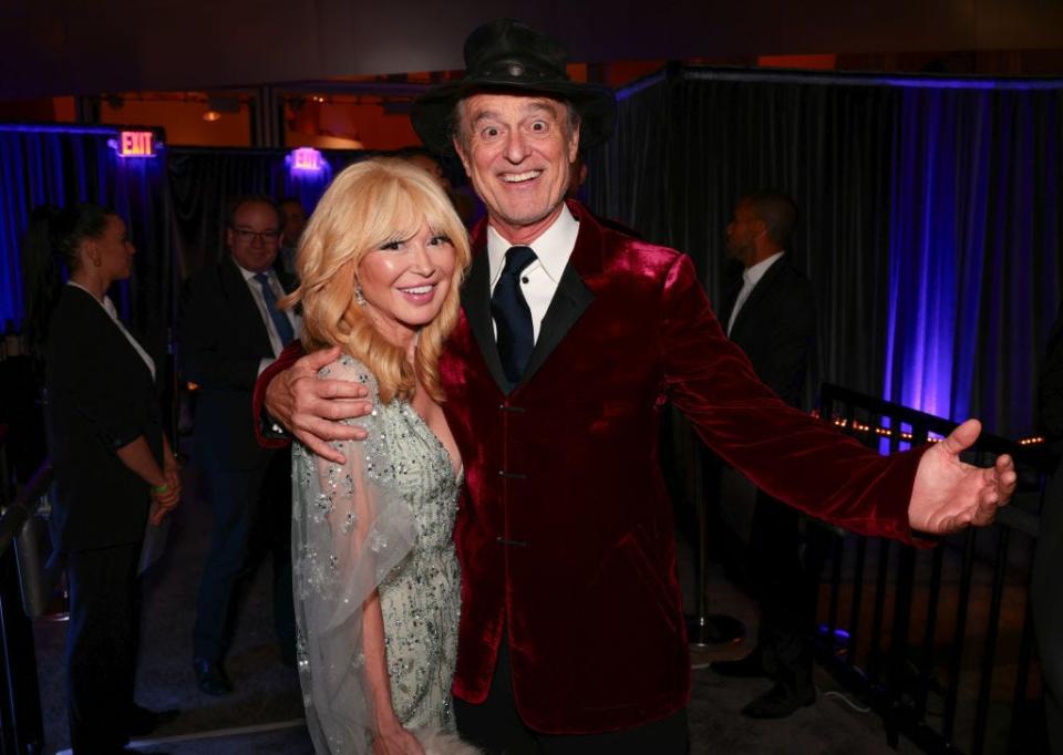 Elizabeth Segerstrom and Bobby Shriver attend a gala in Los Angeles